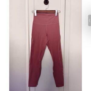 High-Waisted Pink Leggings